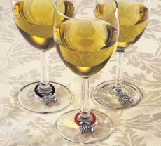 wine glass charms 