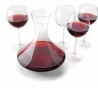 decanteerfles met 4 glazen
