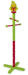 houten kapstok kikker