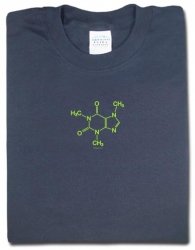 *EOL* T-shirt "Cafe�ne Molecule"