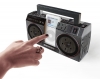 Mini boombox for ipod