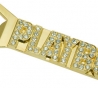 Playboy flesopener - bling black and gold