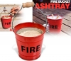Fire bucket ashtray