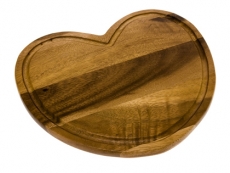 houten hartvomige snijplank