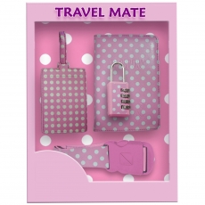 Roze travelkit