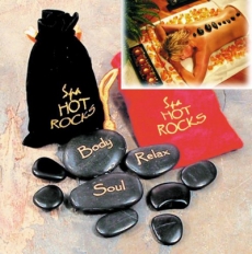 Hot stone massage