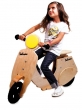 Houten vespa voor kinderen