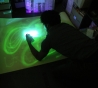 Glow in the dark graffiti