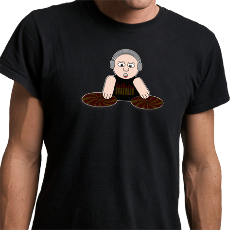 T-Qualizer DJ T-shirt