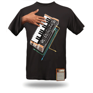 synthesizer t-shirt