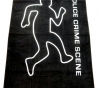 Crime Scene Handdoek (large)