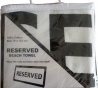 Reserved Handdoek