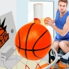 Bathketball - Mini Basketbal voor in badkamer of toilet