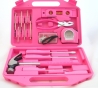 Roze gereedschapskist