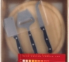 Houten Kaasmessen Set (4 stuks)