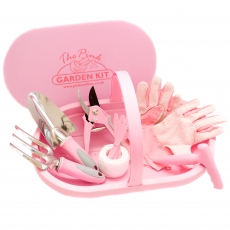 Roze tuinset