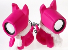 Pink Doggie speakers 